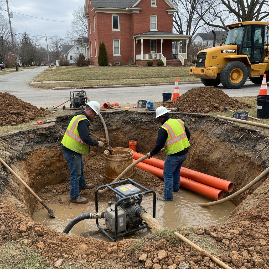 Sewer Line Repair in Shelbyville